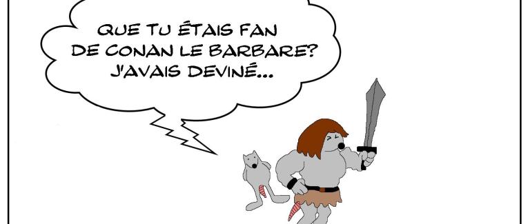 Le rat qui était fan de Conan le barbare
