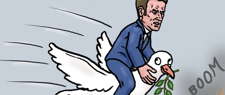 La tournée de Macron au Proche-Orient
