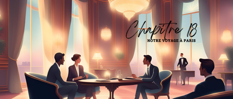 Chapitre 18 : Notre voyage à Paris