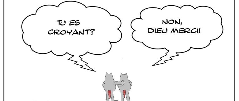 Le rat qui n'était pas croyant