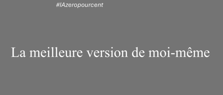 La meilleure version de moi-même