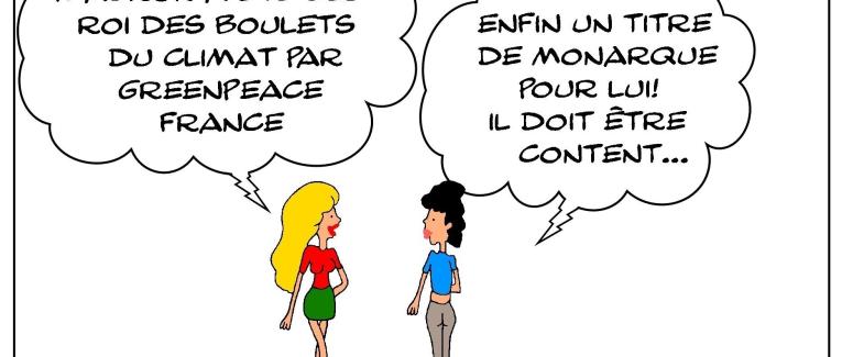 Macron enfin roi!
