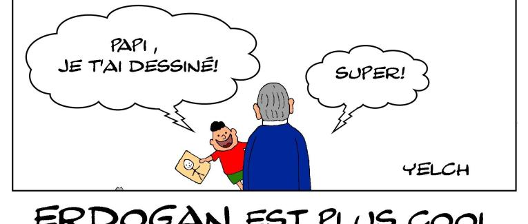 Erdogan est plus cool en famille