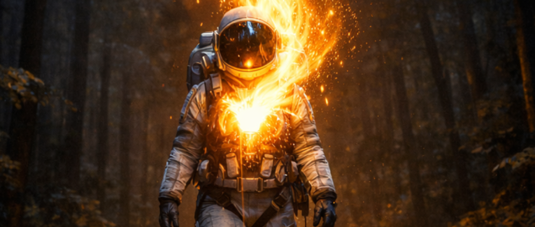 Une Cosmonaute sur Terre.