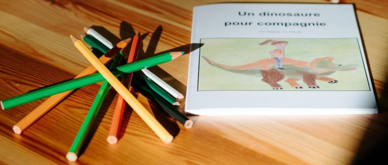 Histoire pour enfant : Un dinosaure pour compagnie