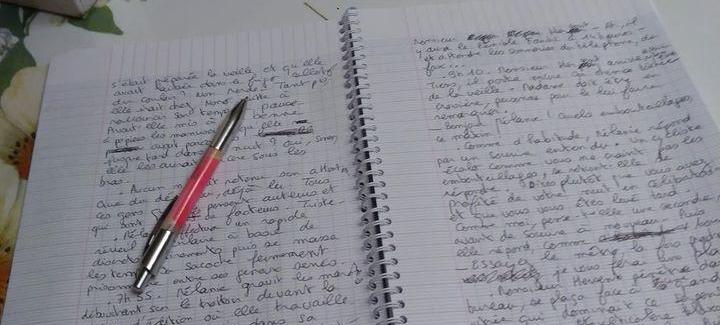 Ecriture de mon roman en temps réel