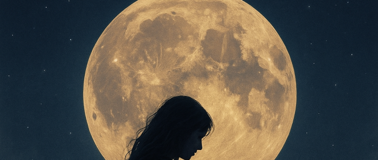 THE MIDDLE MOON        by THARA