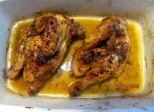 Coquelet grillé aux épices