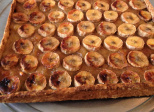 Tarte à la banane caramélisée et au pain d'épices