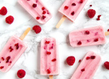 Glace à la confiture de roses (sans sorbetière)