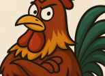 Le coq rebelle