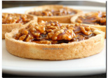 Tartelettes aux noix et caramel beurre salé