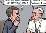 l'entretien du Président Macron avec le Pape François