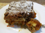 Pudding aux pommes, sirop d'érable et épices