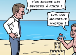 Bientôt les vacances pour Gabriel Attal !