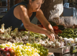 C'est bien d'aller dans un petit marché...