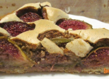 Tarte macaronée aux figues et aux noix 