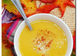 Velouté de citrouille au gingembre et piment d'Espelette