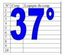 37° diagosudoku, avec la solution du trente-sixième