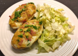Pommes de terre gratinées au bacon et à la scamorza - Recette en vidéo