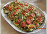 Courgettes farcies à la méditerranéenne - Recette en vidéo