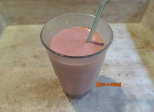 Milkshake aux framboises