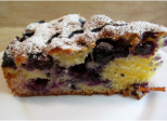 Gâteau moelleux aux myrtilles - Recette en vidéo