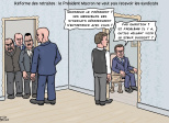Macron et les syndicats