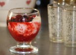Top chrono aux fruits rouges