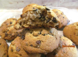 Cookies aux pépites de chocolat et à la compote de pommes