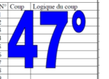 47° diagosudoku, avec la solution du quarante-sixième