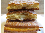 Biscuits feuilletés au sucre avec de la levure boulangère - recette facile