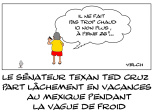 Le sénateur qui soutenait les Texans