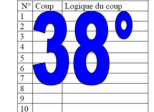 38° diagosudoku, avec la solution du trente-septième