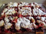 Carré aux framboises et groseilles