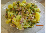 Salade de pommes de terre au thon et olives
