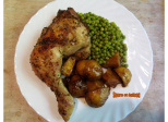 Cuisses de poulet croustillantes au four