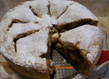 Tourte aux pommes façon strudel à la pâte brisée sucrée