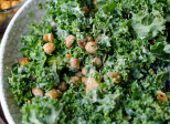 Salade de pois chiches, tomates cerises et feta