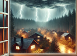 L'orage de banlieue