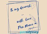 Pen Name! Captivating, Reliable, Enchanting, Admirable
