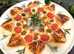 Etoile de Noël au saumon fumé et chèvre frais - Recette en vidéo