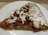 Tarte rustique fraises-amandes