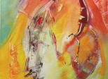 Le visage sans limites - peinture au fil du temps - 2007