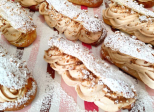 Eclairs à la chantilly pralinée - Recette en vidéo