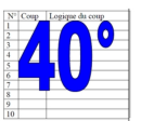 40° diagosudoku, avec la solution du trente-neuvième