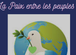 La Paix entre les peuples. 💚