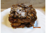 Pudding aux bananes caramélisées et noix