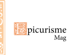 Lancement d’Epicurisme Mag, le nouveau City Guide des épicuriens 