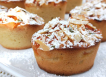 Financiers aux abricots, citron et thym 
